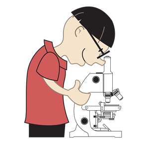 microscope clipart kid