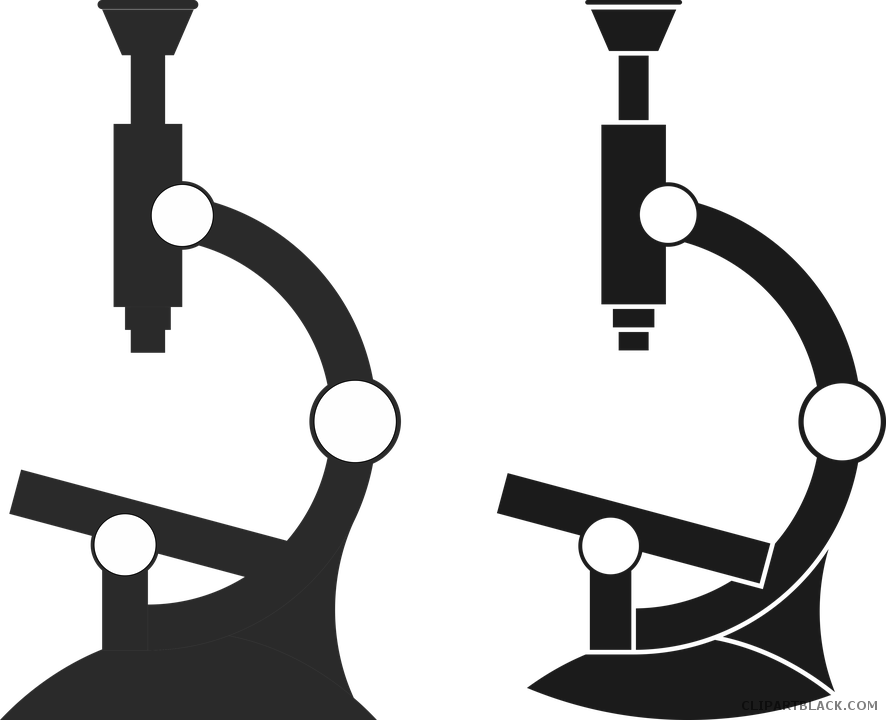 microscope clipart logo