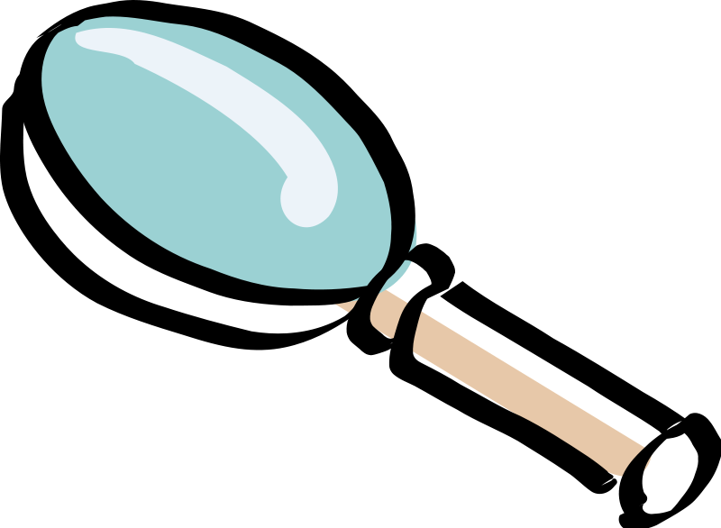 Magnifying glass clip art. Conclusion clipart introduction