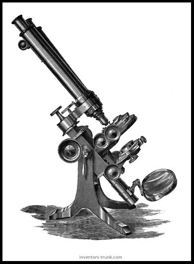microscope clipart old microscope