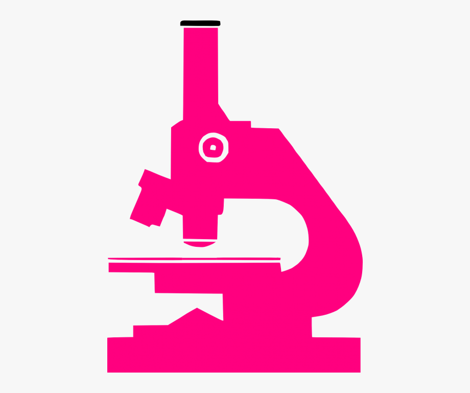 microscope clipart pink