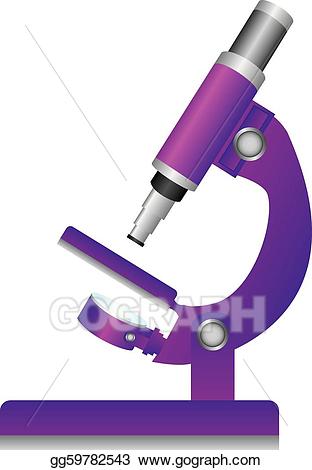 microscope clipart purple