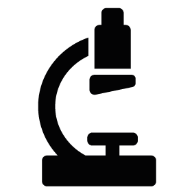 microscope clipart silhouette