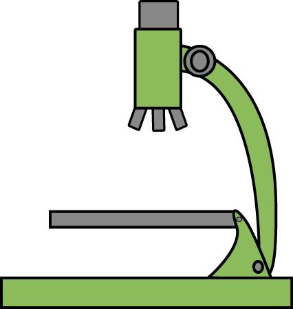 microscope clipart simple