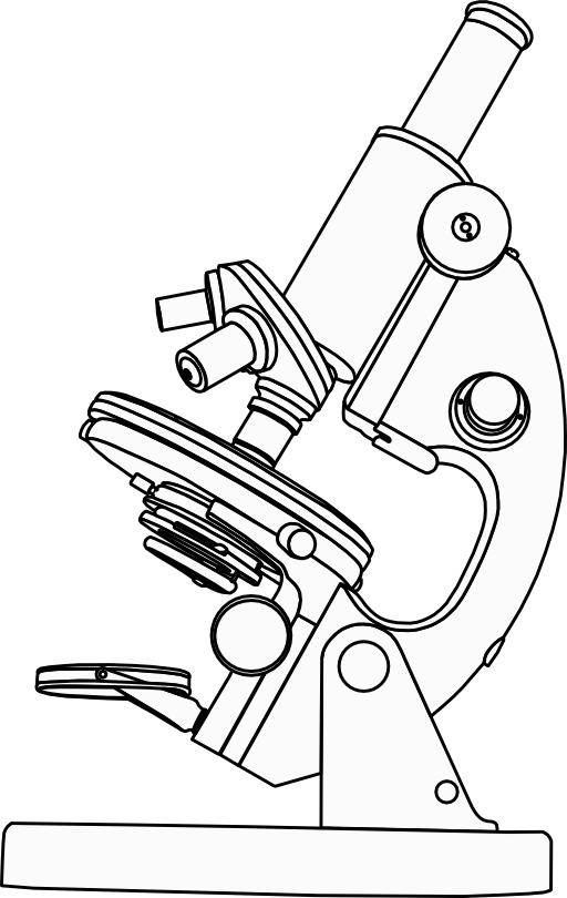 microscope clipart svg