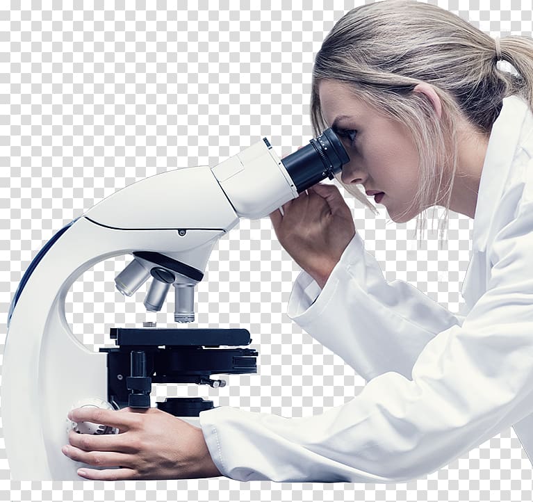 microscope clipart woman scientist