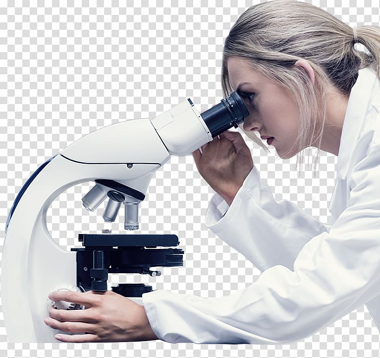 Microscope clipart woman scientist. Looking thru pain dentistry