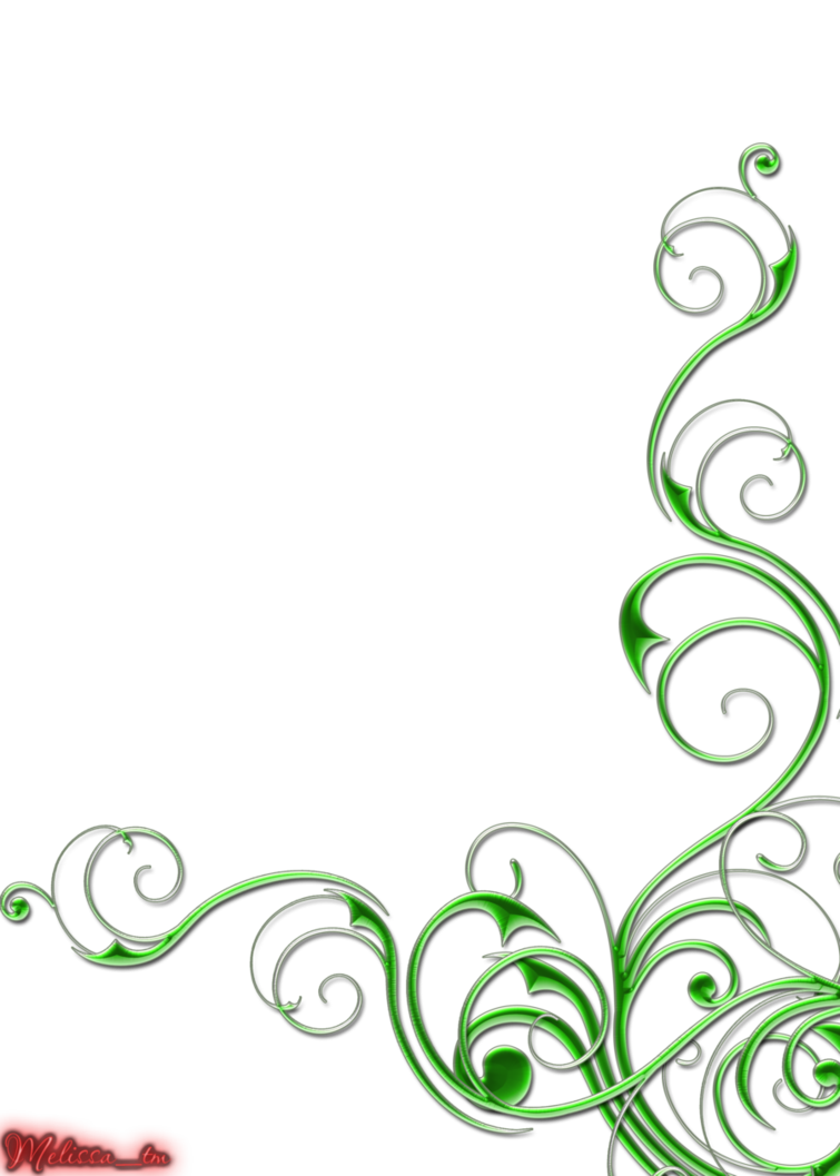 microsoft clipart green swirls