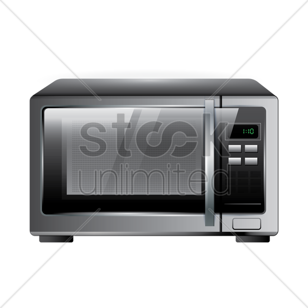 microwave clipart heating