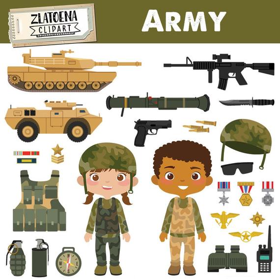military clipart army
