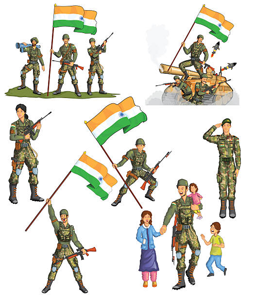 military clipart army indian