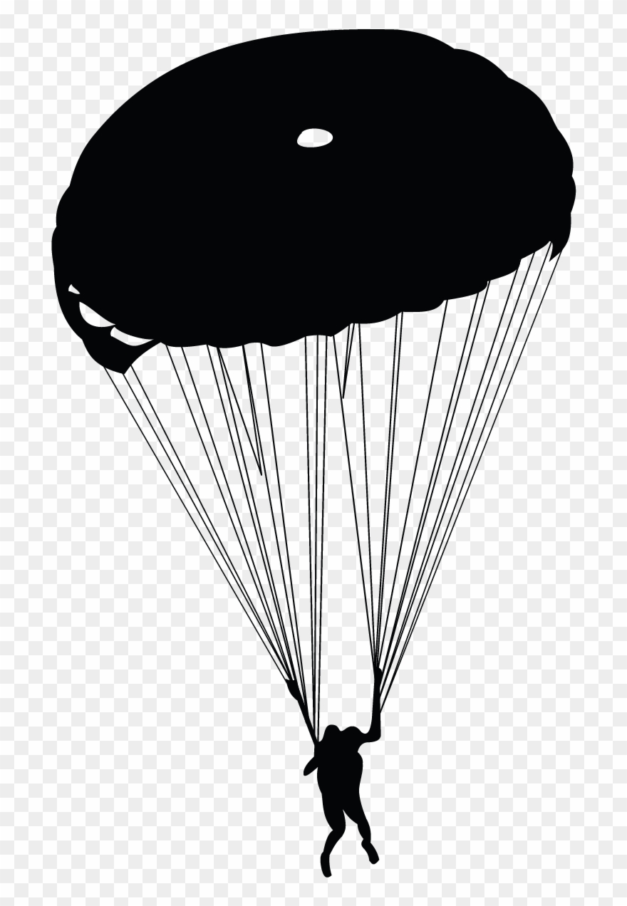 military clipart army parachute