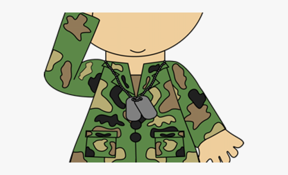 military clipart baby soldier