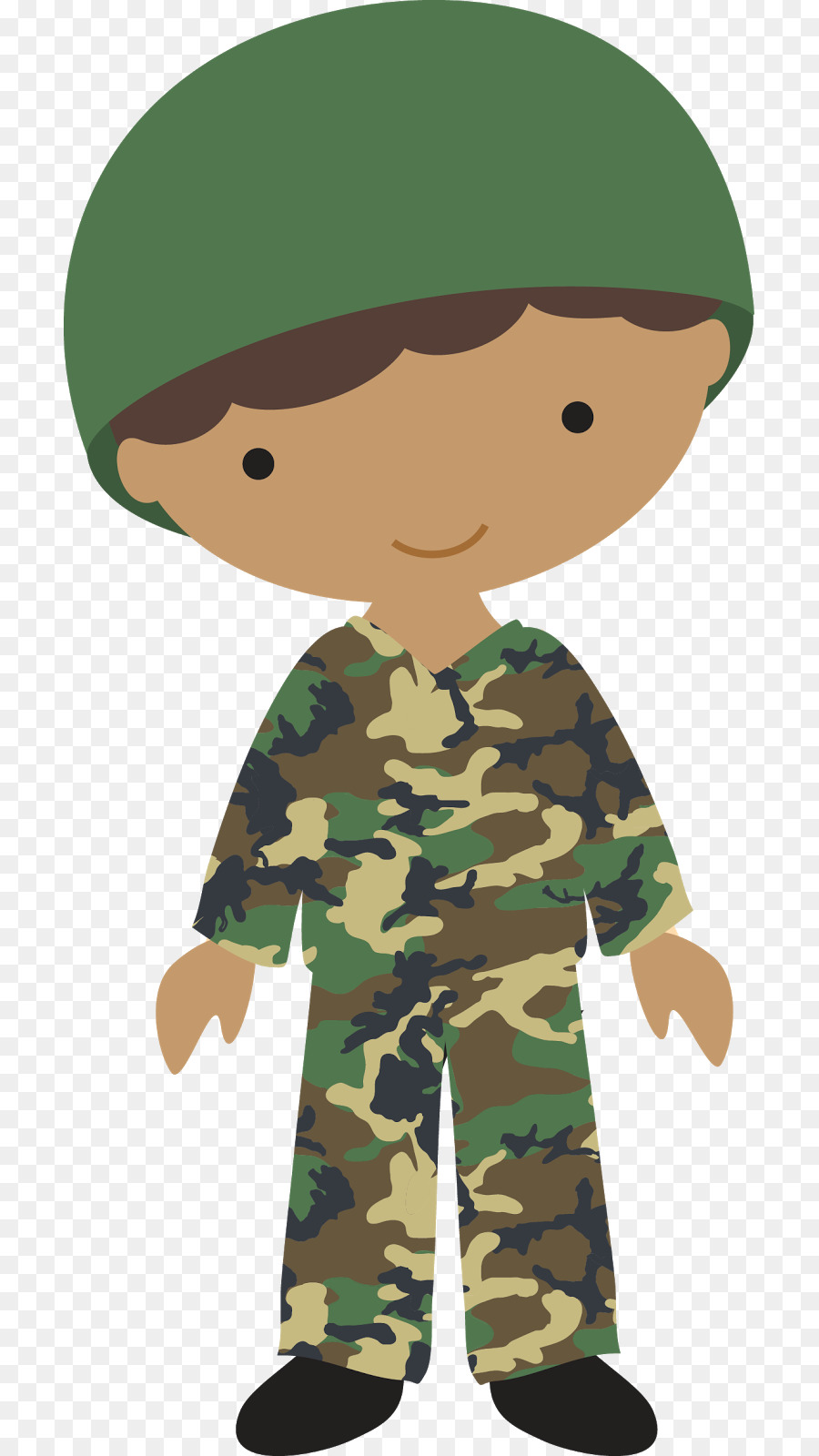 military clipart boy