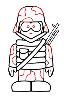 military clipart easy