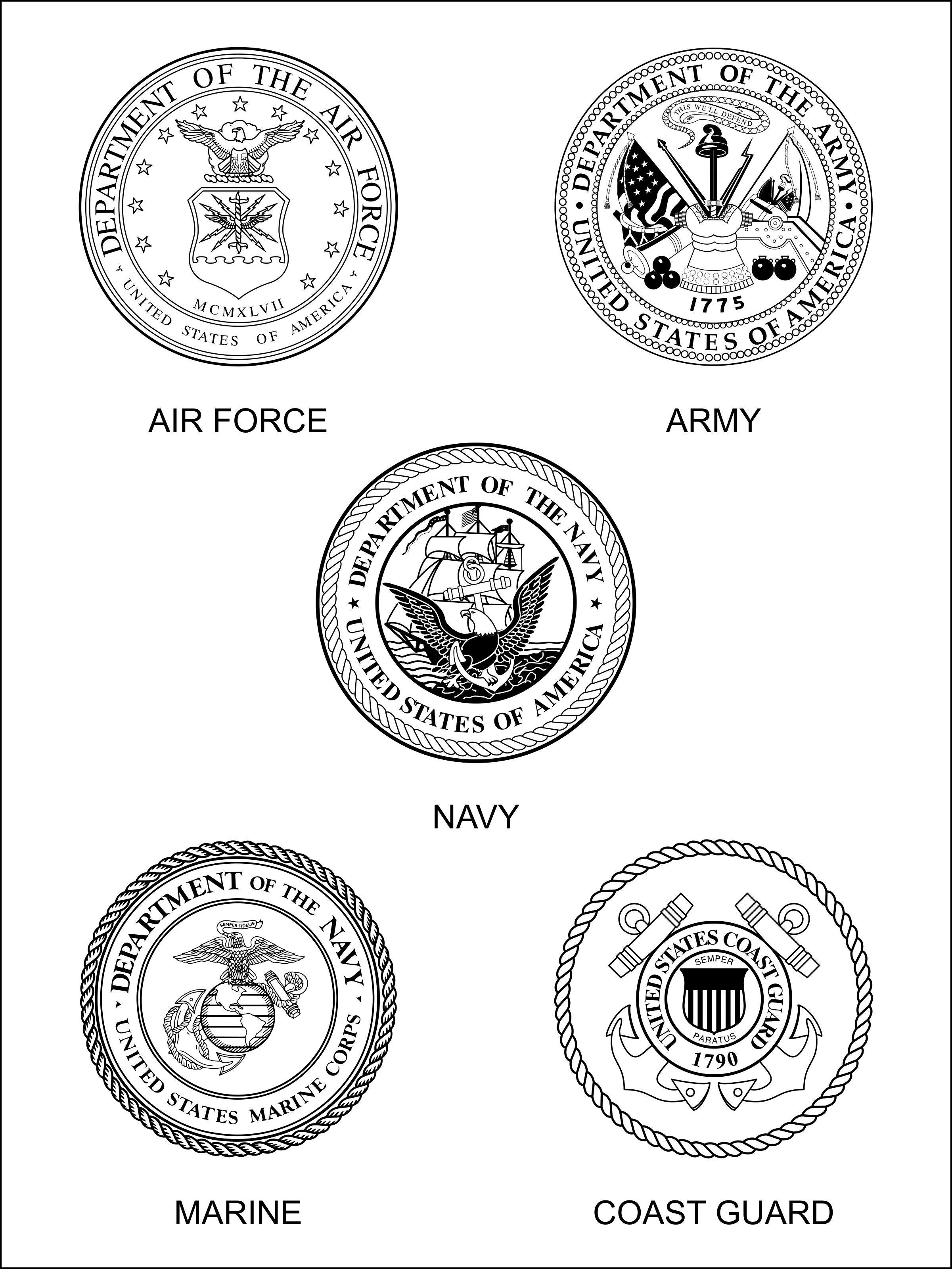 military clipart military branch