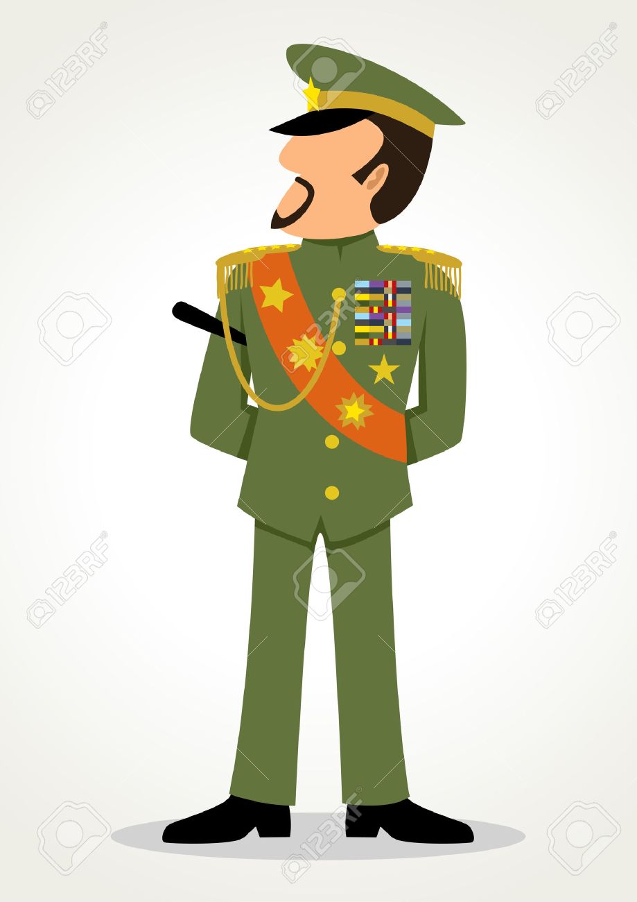 military clipart military leader