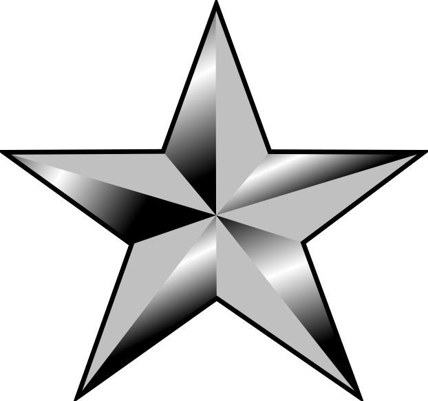 military clipart military star