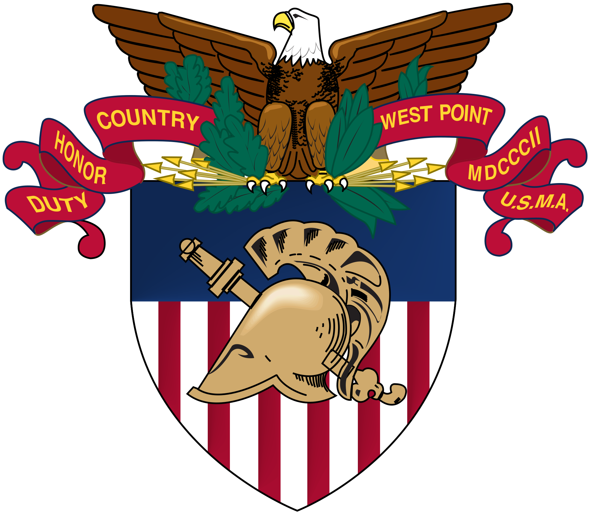 Military clipart military us. File u s academy