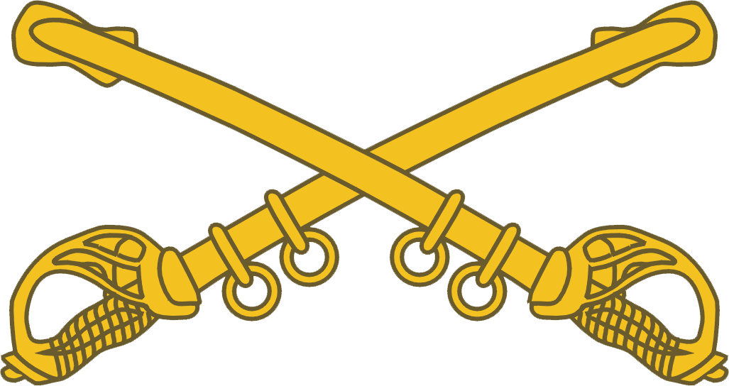 Military clipart military us. File cavalry branch insignia