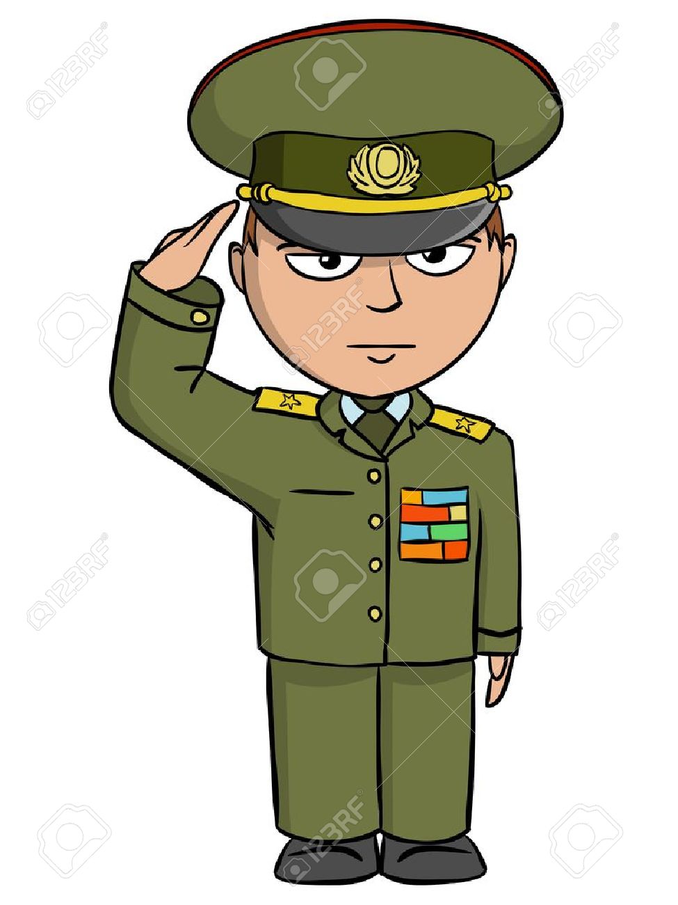 military clipart serviceman