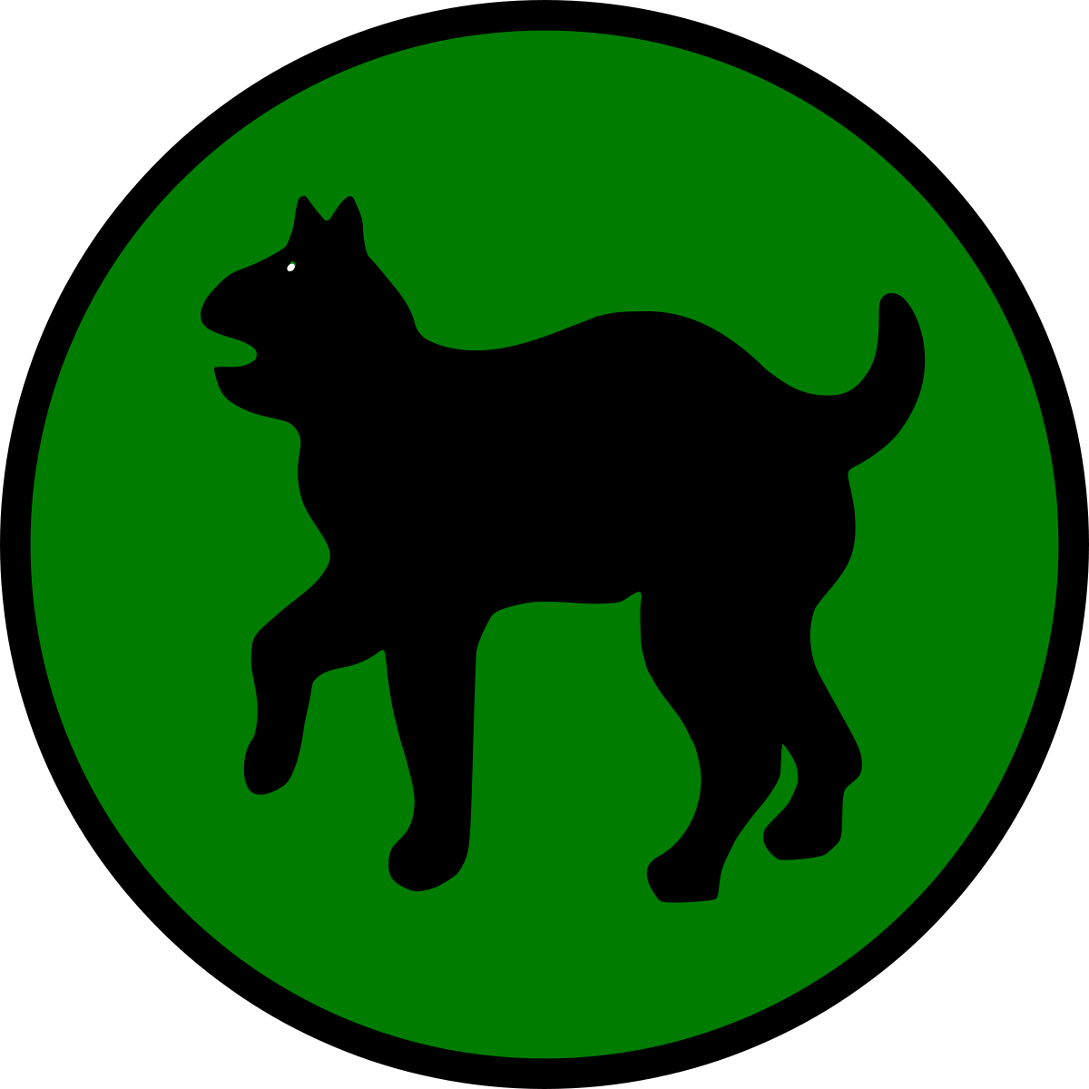  st infantry division. Wildcat clipart bearcat