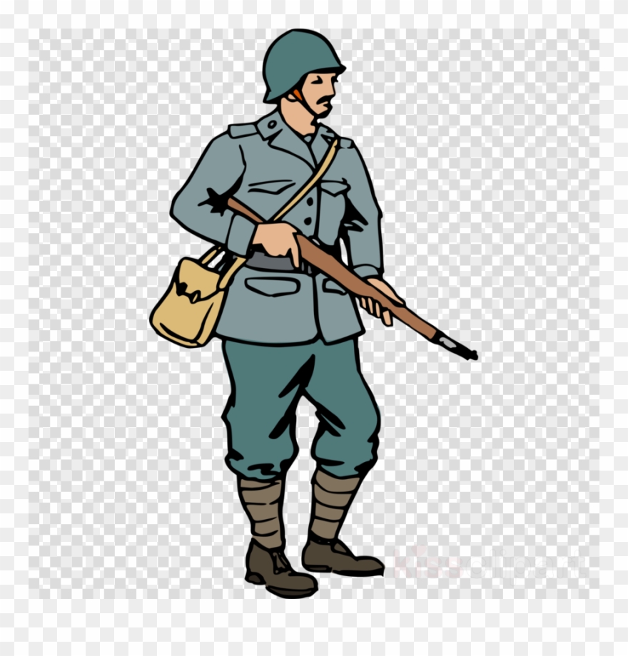 military clipart soldier ww1