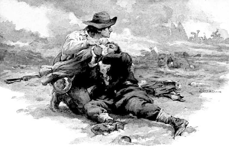 military clipart war scene