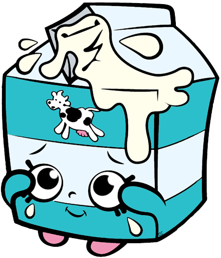 milk clipart cartoon