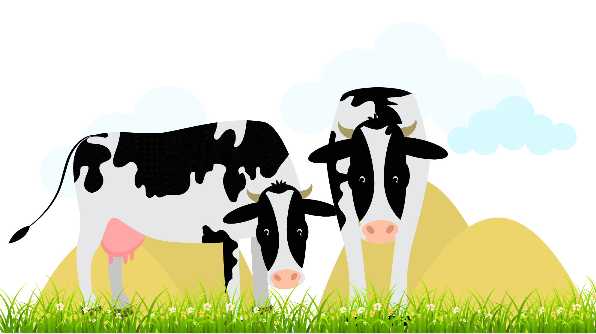 Milk clipart cow gives milk, Milk cow gives milk Transparent FREE for