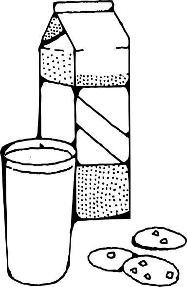 And cookies clip art. Milk clipart drawing