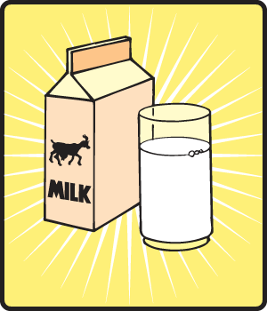 Half gallon finn s. Milk clipart goat milk
