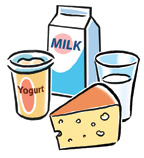 milk clipart lactose