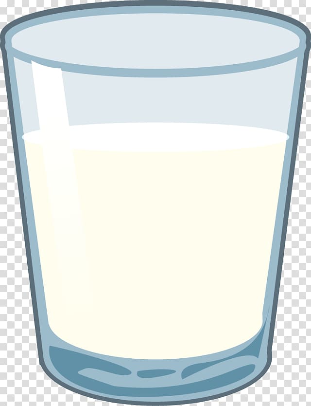 milk clipart tall glass