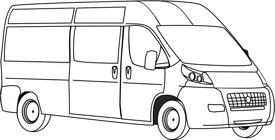  collection of drawing. Milk clipart van
