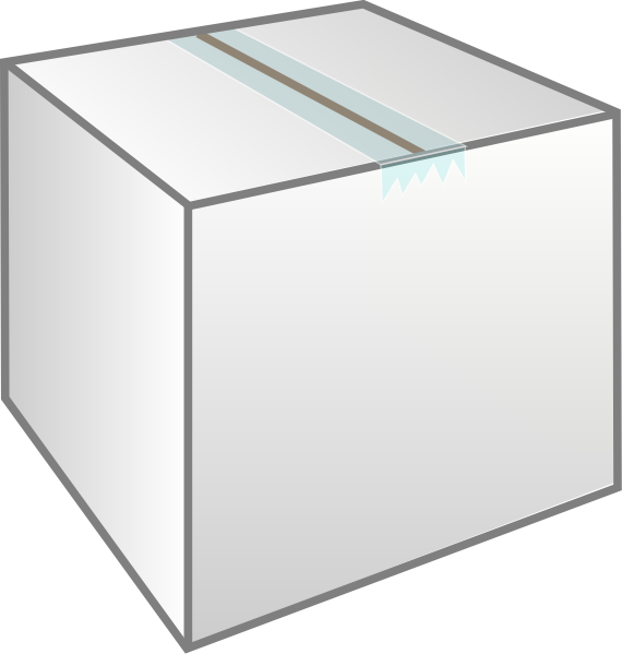 milk clipart white box