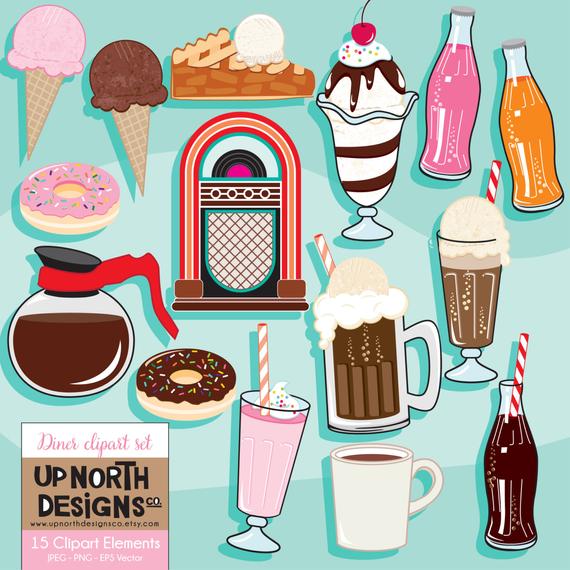 Coffee illustration root beer. Milkshake clipart diner