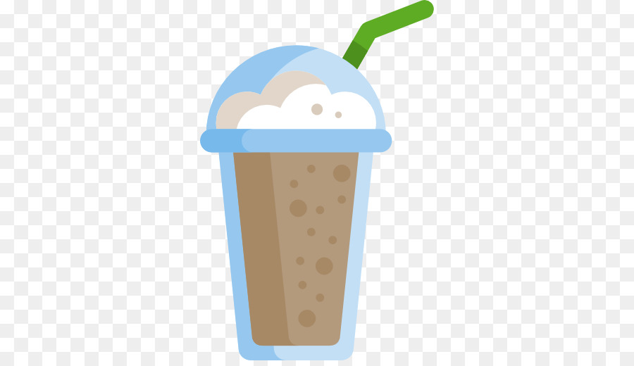 Ice cream cone background. Milkshake clipart frappe