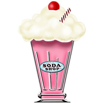 Milkshake clipart ice cream soda. Awesome faculty women shopping