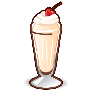 milkshake clipart vanilla milkshake