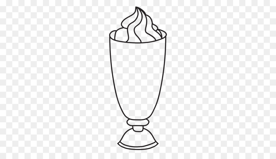 milkshake clipart whip cream
