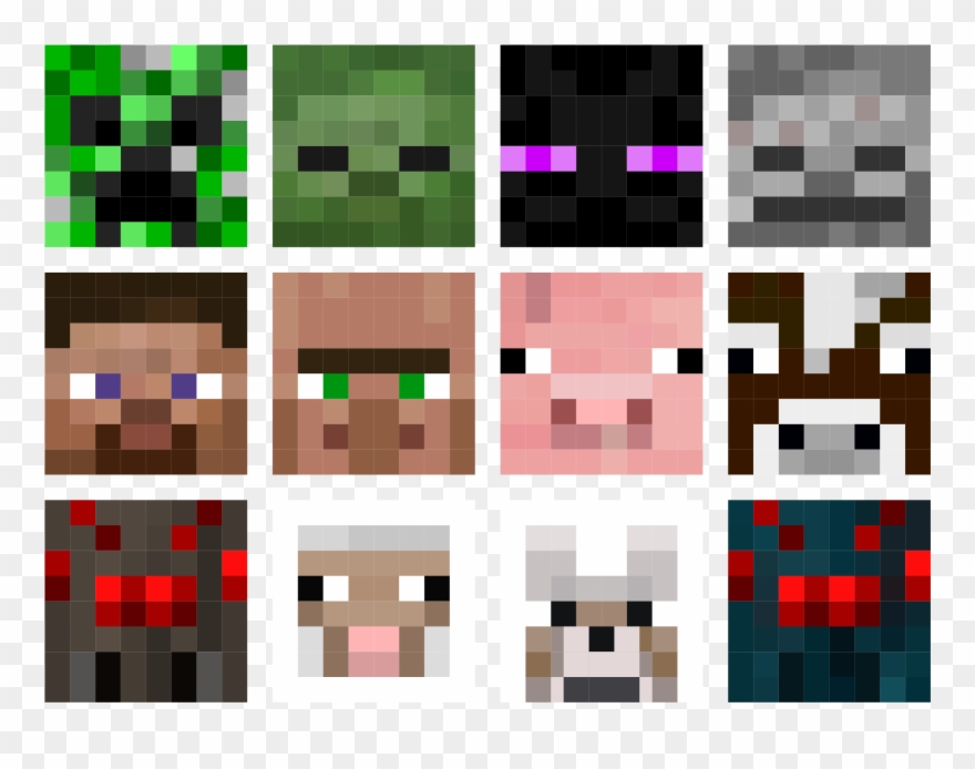 Minecraft Faces Printable - Printable World Holiday