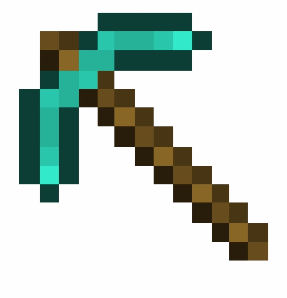 Png free images download. Minecraft clipart minecraft pickaxe