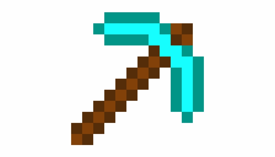 Minecraft Clipart Minecraft Pickaxe Minecraft Minecraft Pickaxe 