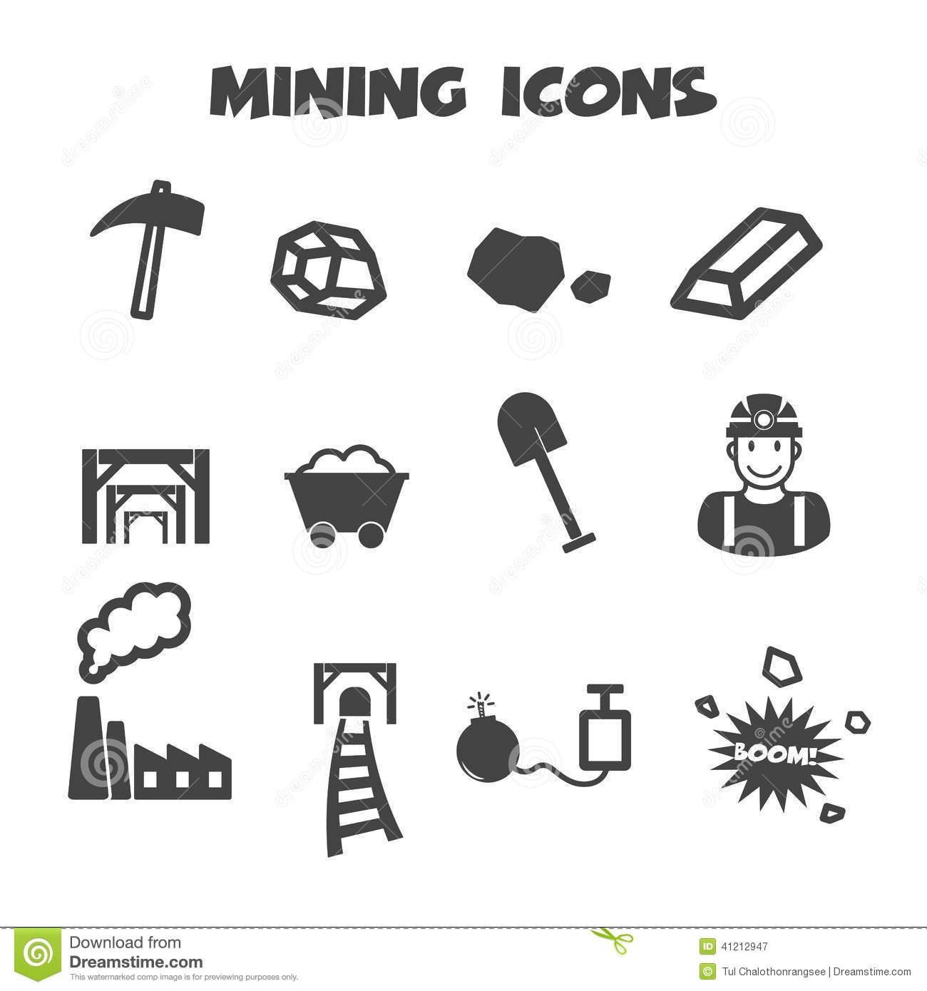 mining clipart icon