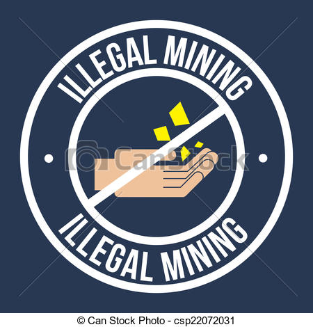mining clipart illegal mining
