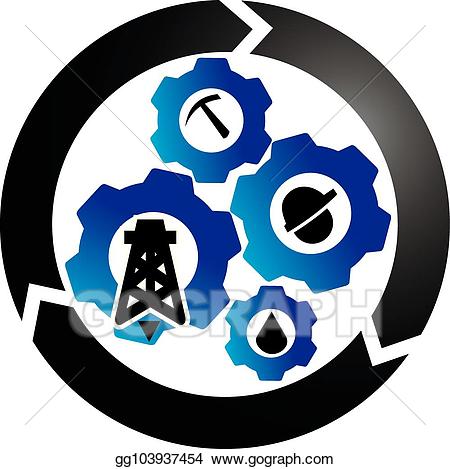 Vector engineering solution . Mining clipart mining engineer
