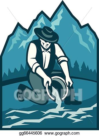 mining clipart pan