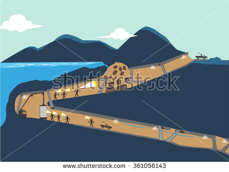 mining clipart underground mining