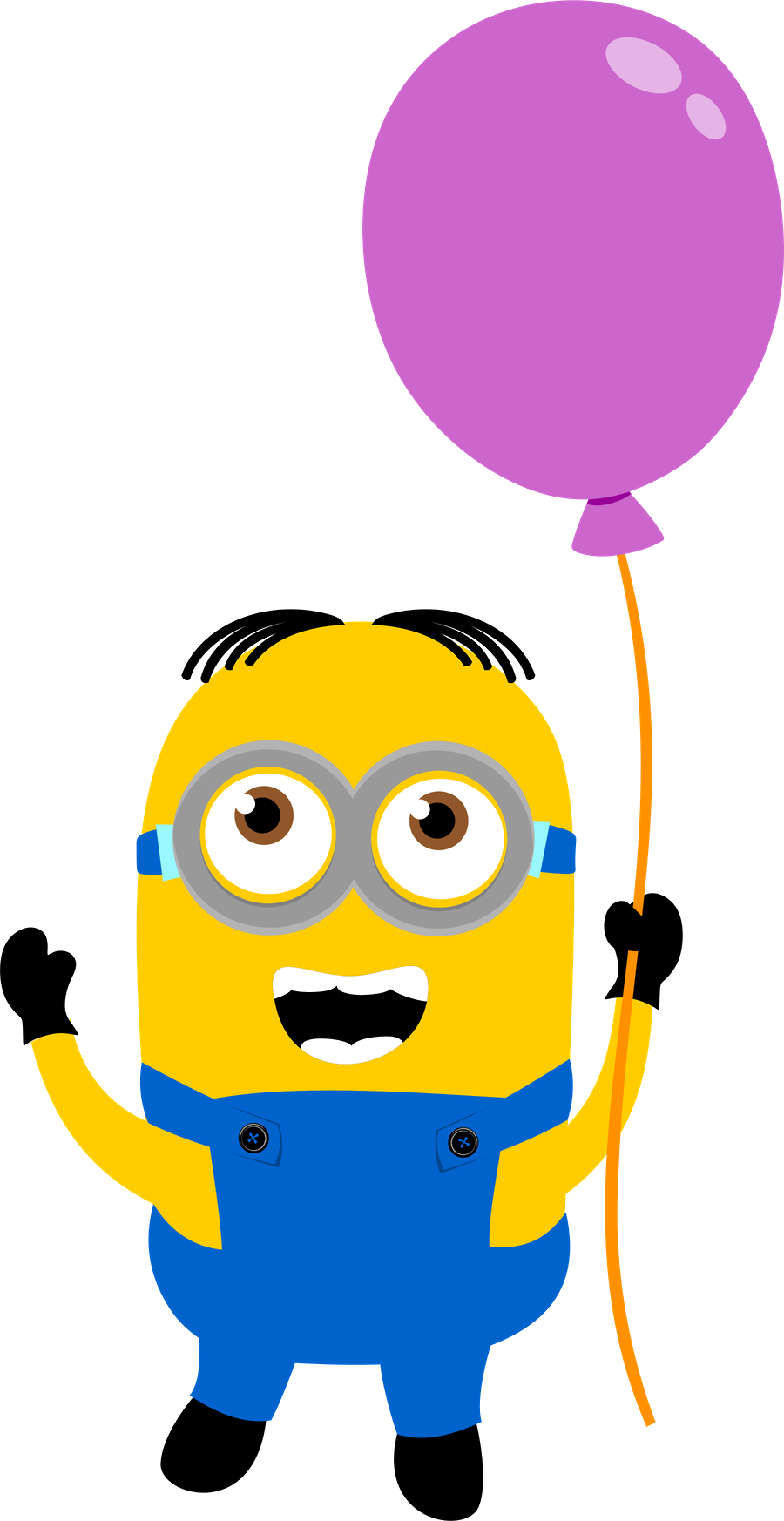 minion clipart balloon